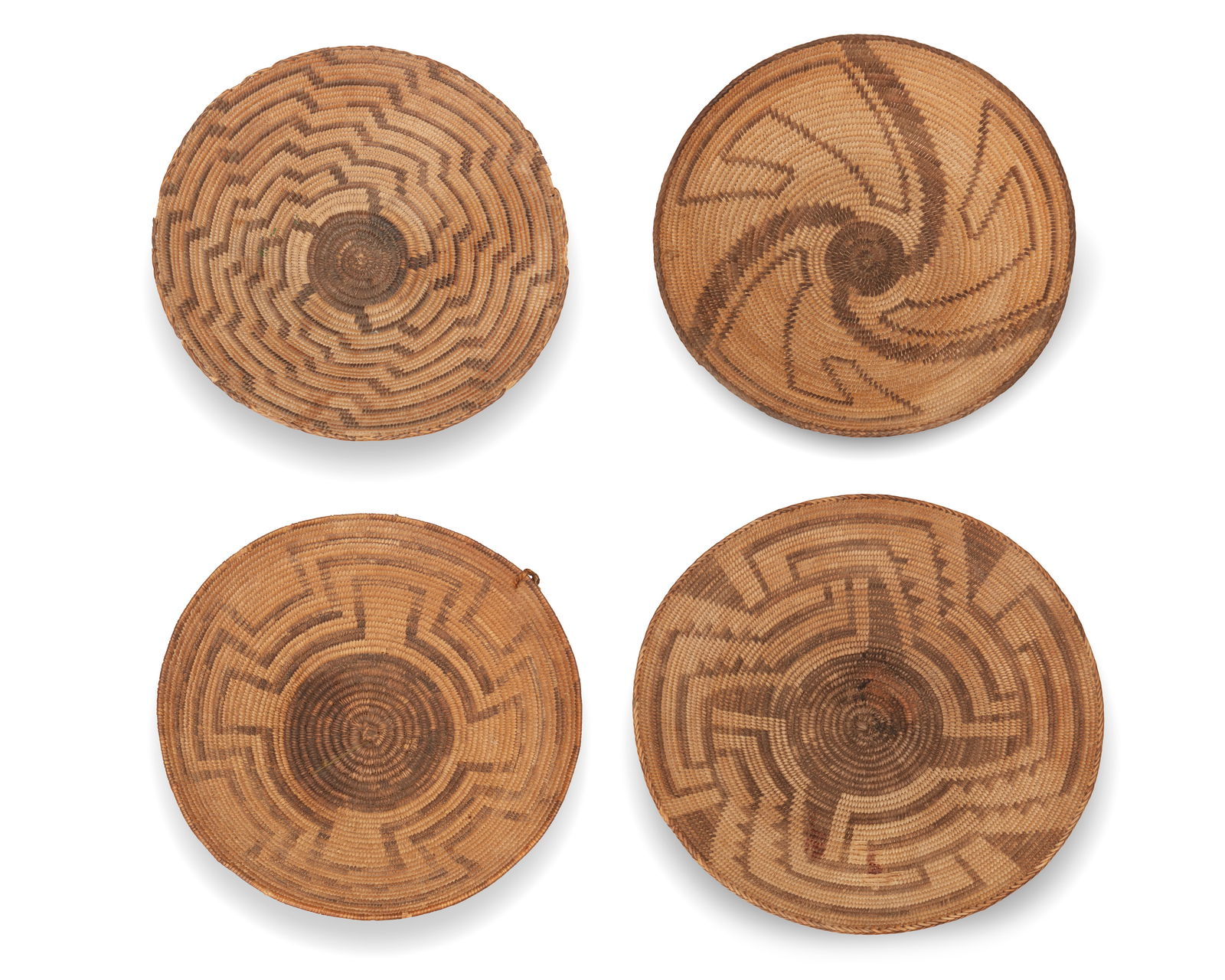 A group of Pima & Papago Southwest baskets (1 of 13)