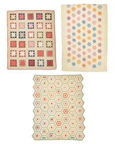 A group of American quilts, Late 19th/early 20th century