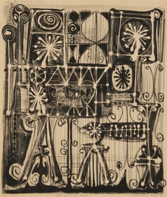 Hayward King (1928-1990), "Notre Dame de Paris," 1956
