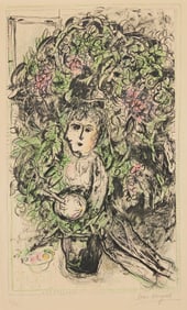 Marc Chagall (1887-1985), "Jour de mai (Day in May)," 1972
