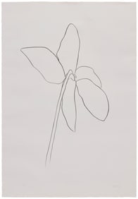 Ellsworth Kelly (1923-2015), "Cyclamen IV," from "Suite of Plant Lithographs," 1964-1965