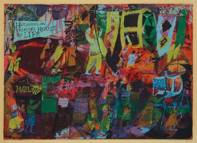Mary (Sister) Corita Kent (1918-1986), "All The Nations Shall Come," 1955