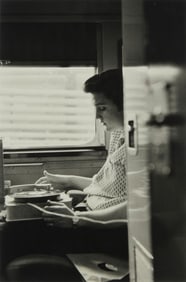 Alfred Wertheimer (1930-2014), "Elvis on the Train Home from New York to Memphis," 1979