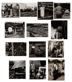 Joel D. Levinson (b. 1953), "Untitled, number 11; 17; 18; 21; 26; 35; 49; 50; 52; 54; 56; 60; and