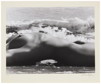 Lucien Clergue (1934-2014), "Nu a la Plage"