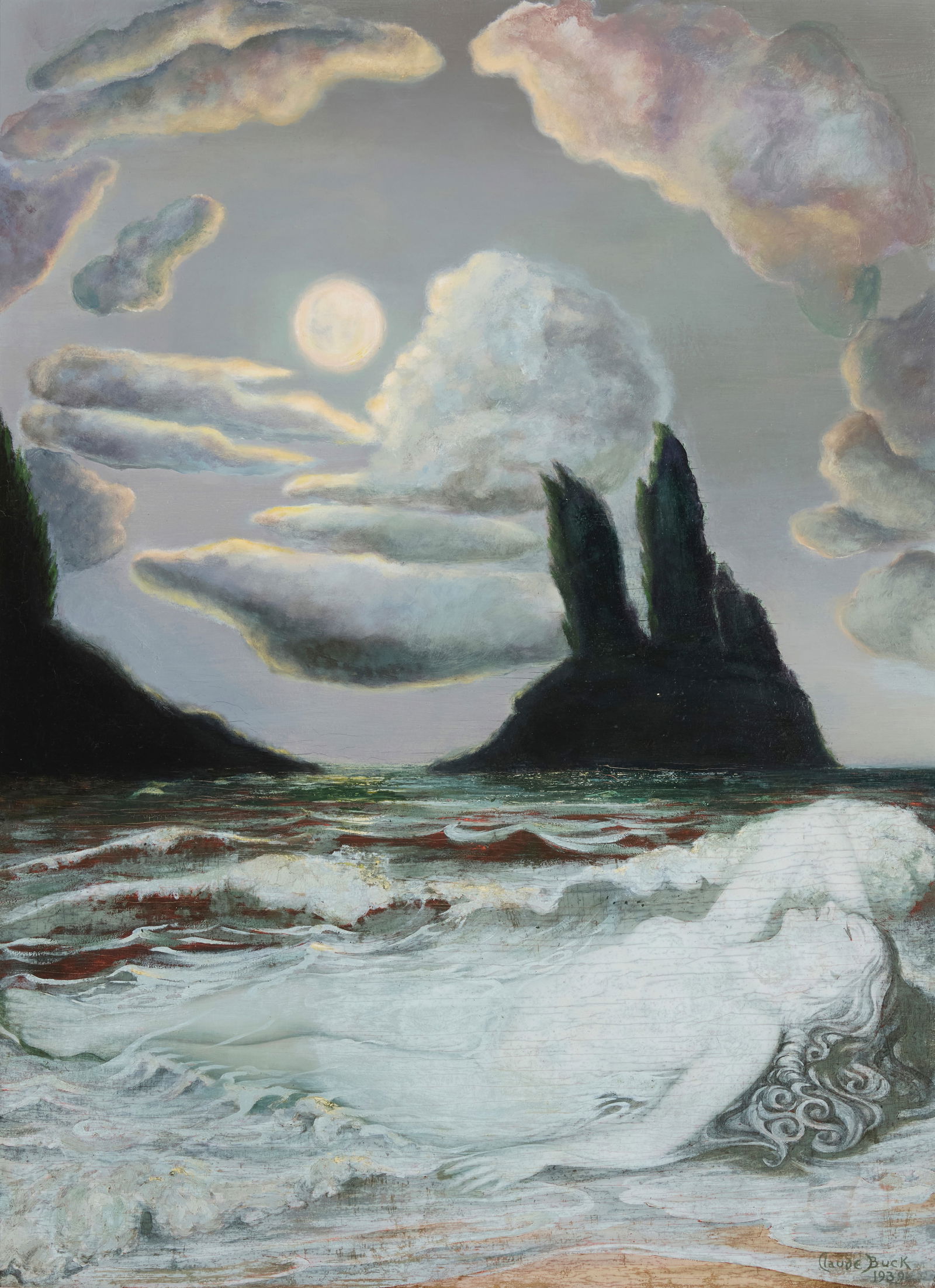 Claude Buck (1890-1974), "The Wave Spirit," 1939 (1 of 7)