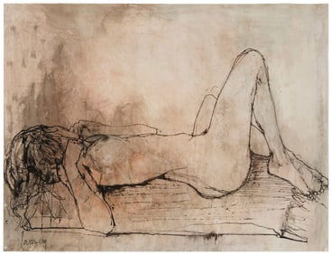Jean Jansem (1920-2013), Reclining nude