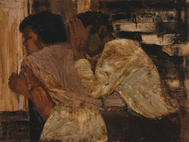 Marie Johnson-Calloway (1920-2018), "Birmingham - After Life Mag.," 1963