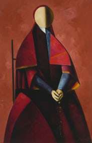 Duilio (Dube) Barnabe (1914-1961), "Cardinal Rouge," 1961