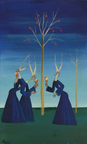 Carlo Canevari (1922-1996), Nuns eating ice cream