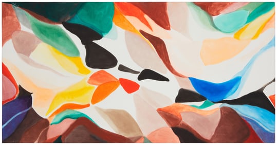 Alice Baber (1928-1982), "The Jaguar Drum Leaps to Daylight," 1978