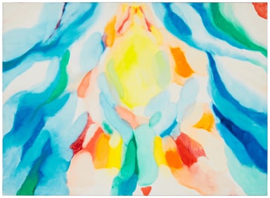 Alice Baber (1928-1982), "Cave of the Hermit," 1972