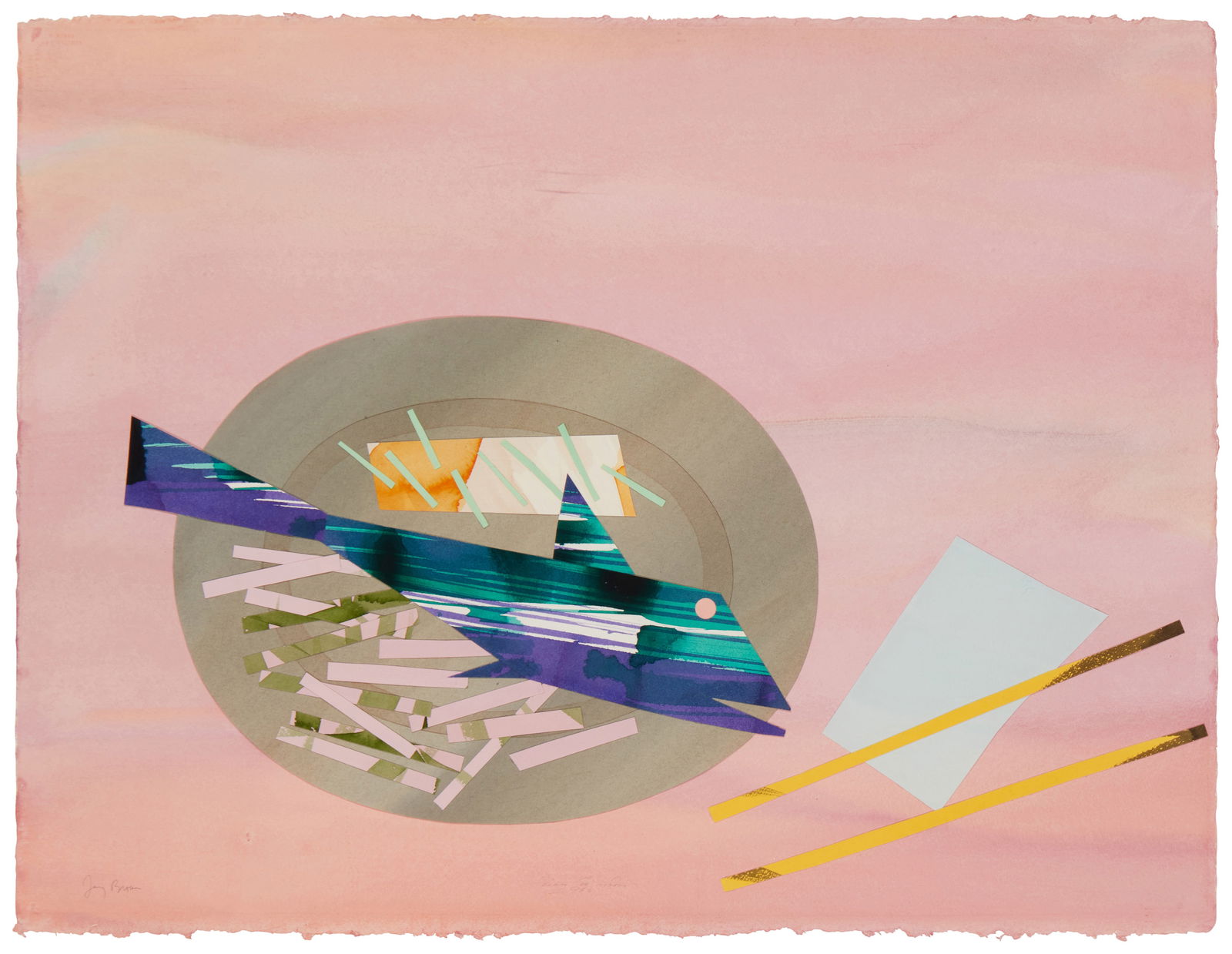 Billy Al Bengston (1934-2022), "Plato de Moreno," 1982 (1 of 6)