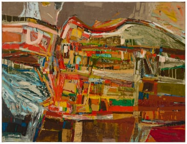 Lundy Siegriest (1925-1985), "Along the Truckee"