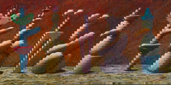 Michael Bedard (b. 1949), "5 Shapes"