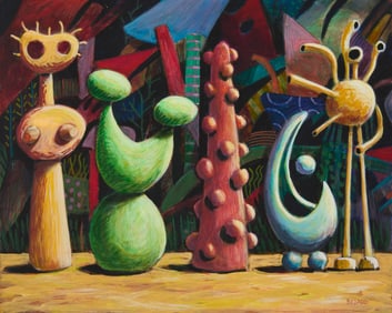 Michael Bedard (b. 1949), "Unusual Suspects"