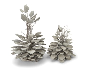 Josh Callaghan (b. 1969), Pine Cones #2 & #3 [2 works]
