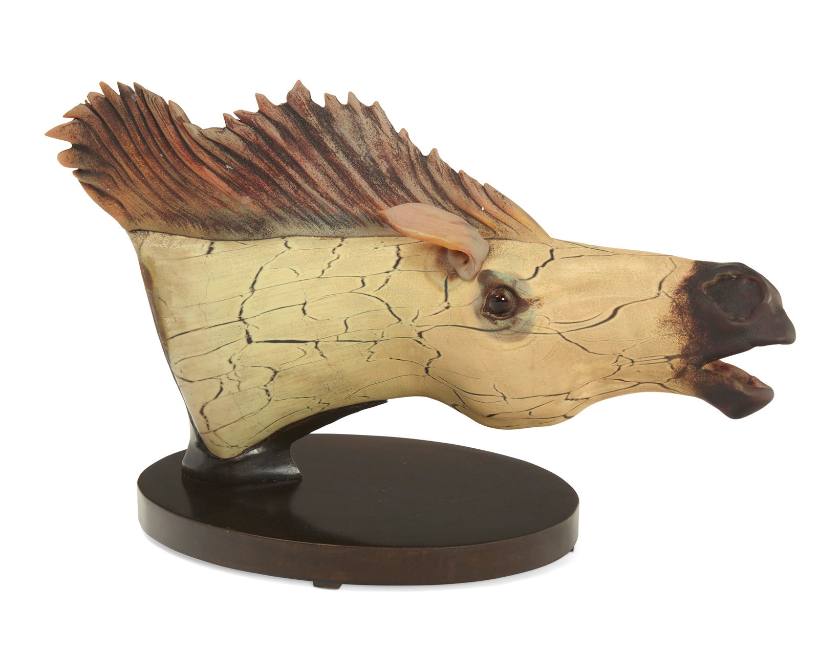 David Bennett (b. 1941), Horse head (1 of 7)