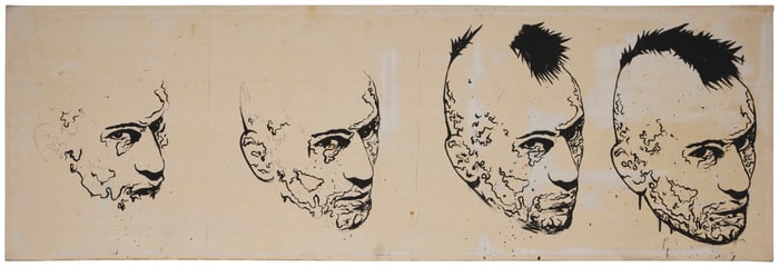 Alec Monopoly (b. 1986), Robert De Niro in 'Taxi Driver'