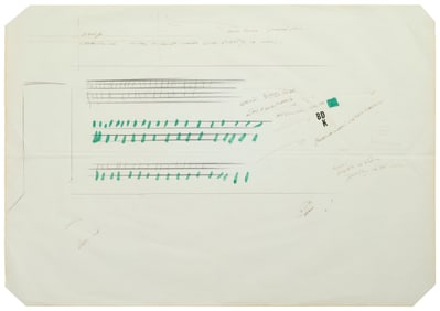Lawrence Weiner (1942-2021), "How It Went," 1988