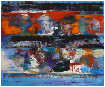 Mark Strickland (b. 20th century), "Subway Series #2,'' 1987