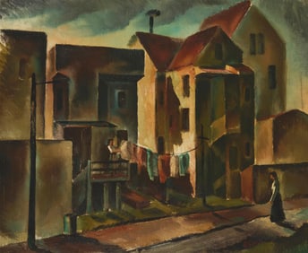 Richard Stephens (1892-1967), San Francisco street scene