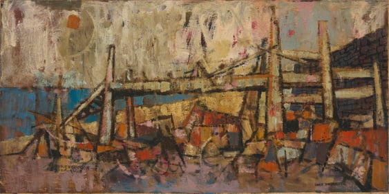 Lundy Siegriest (1925-1985), "The Pier," 1952