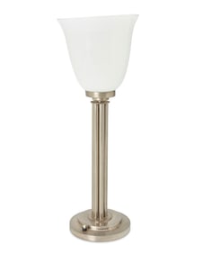 In the manner of Pierre Fargette (20th century), An Art Deco-style table lamp, late 20th century