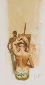 Robert Bonfils (1886-1972), "The Lustful Ones," circa 1973