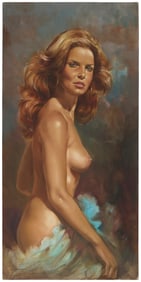Leo Jansen (1930-1980), Seated nude