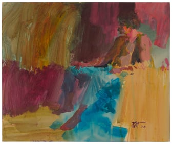 Donald "Putt" Putman (1926-2007), Man seated in an interior