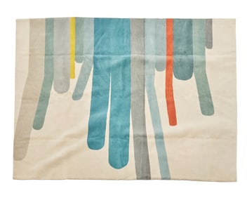 A Barber Osgerby "Homegrown Blue" rug