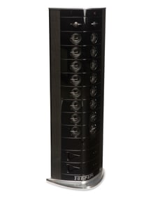 A Ferrari "Art Engine" floor-standing speaker