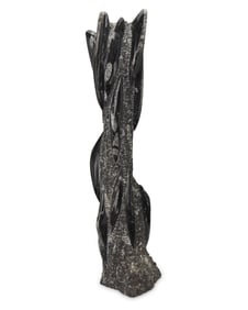 An orthoceras fossil tower specimen