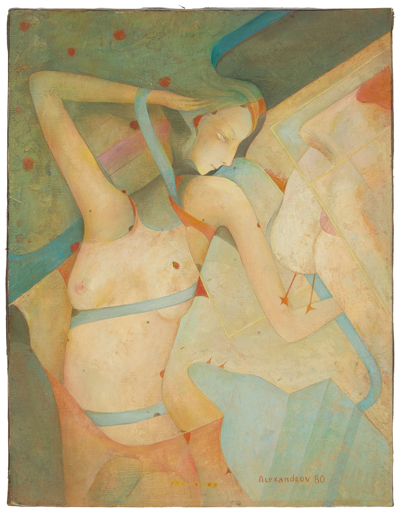 Mihail Aleksandrov (b. 1949), "The Woman," 1980 (1 of 4)