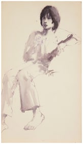 Donald "Putt" Putman (1926-2007), Seated man
