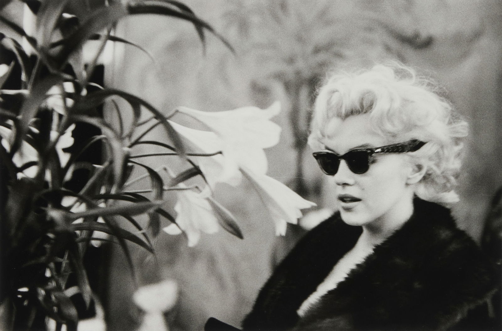 Ed Feingersh (1925-1961), Marilyn Monroe, 1955: Ed Feingersh(1925-1961)Marilyn Monroe, 1955Photograph on paperAppears unsignedSight: 11.75" H x 17.75" W Other Notes:This image shows Marilyn Monroe at the reception desk of Elizabeth