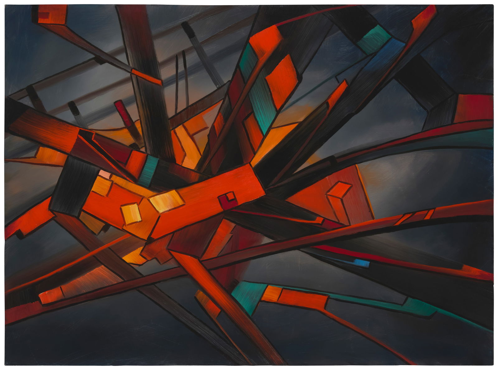 Heinie Hartwig (b. 1937), "Abstract #262" (1 of 5)