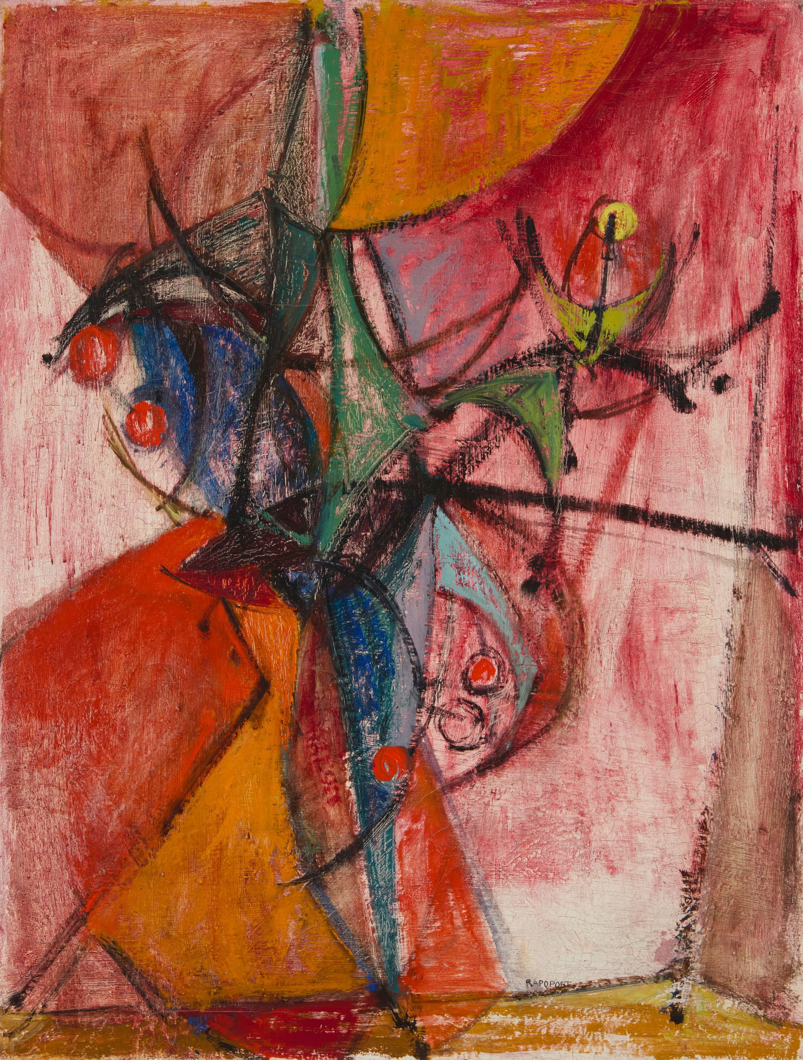 Sonya Rapoport (1923-2015), Untitled, abstract (1 of 5)