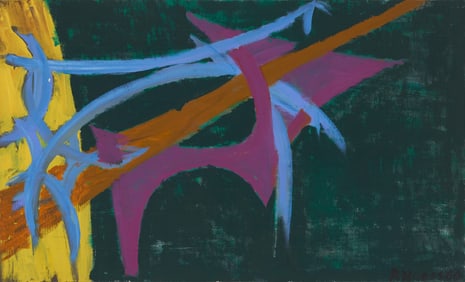 Robert Kaess (1923-1991), Abstract composition, 1960