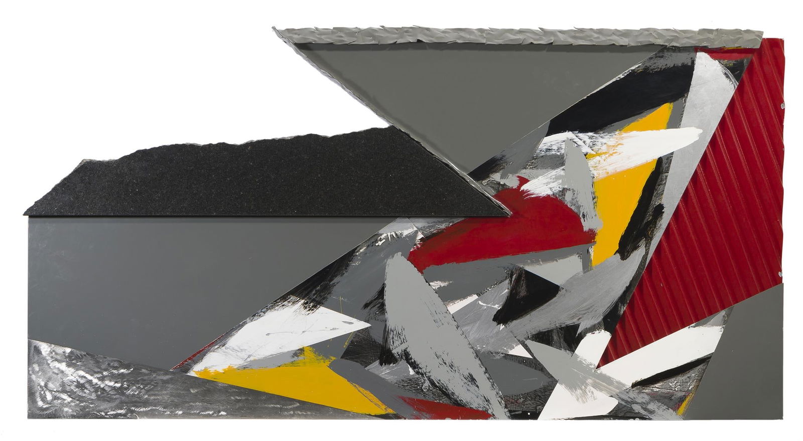 A Contemporary mixed-media wall sculpture (1 of 5)