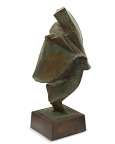 Clyde Ball (active 20th century), Untitled abstract