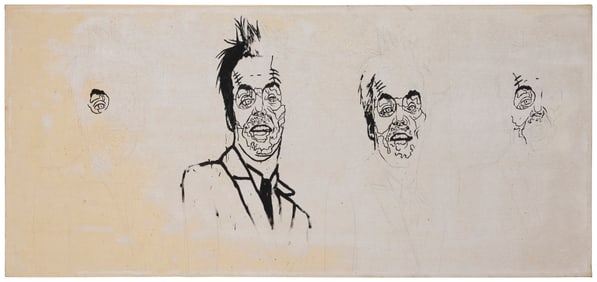 Alec Monopoly (b. 1986), Jack Nicholson study