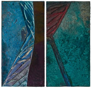 Laddie John Dill (b. 1943), Untitled, diptych