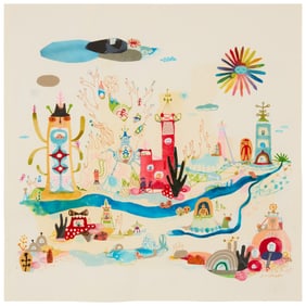 Souther Salazar (b. 1978), Cityscape, circa 2007
