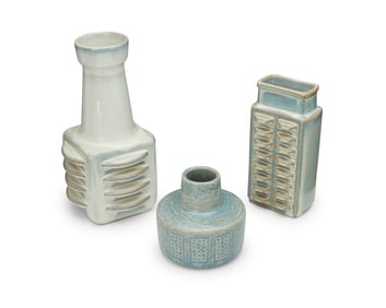 Three Danish studio pottery vases