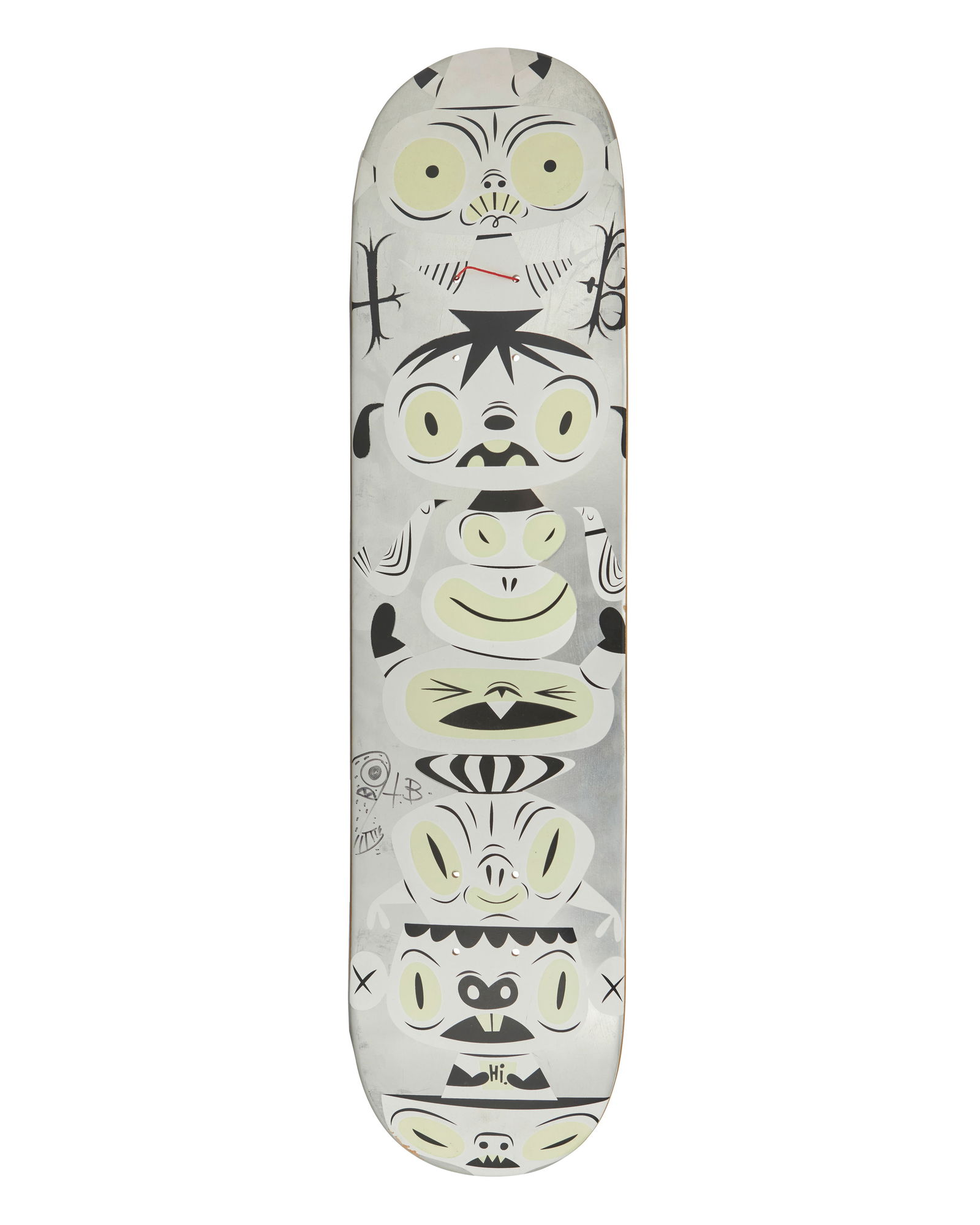 Tim Biskup (b. 1967), "Silver Monkey (Glow)," 2005 (1 of 7)