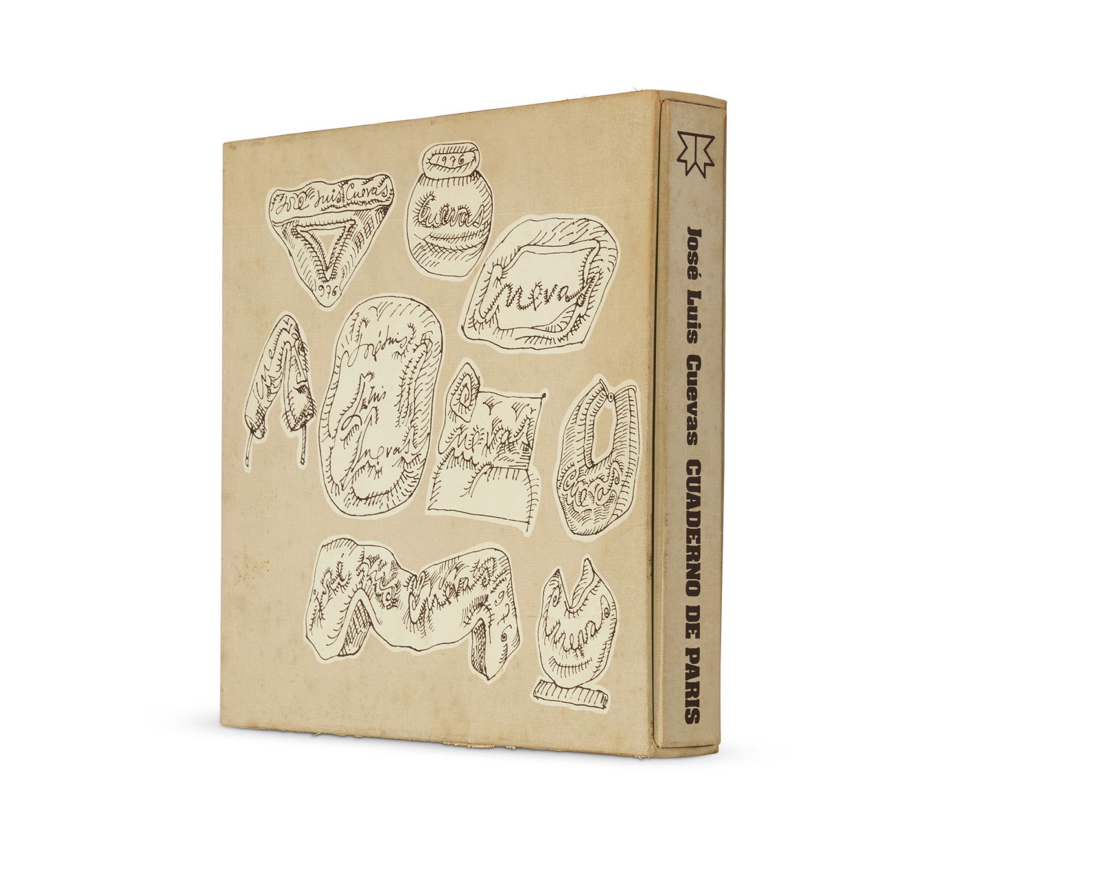 Jose Luis Cuevas (1934-2017, Mexican), "El Cuaderno de Paris," 1976-77: Jose Luis Cuevas(1934-2017, Mexican)"El Cuaderno de Paris," 1976-77The complete portfolio including numerous screenprints and lithographs in colors on Fabriano, Rosaspina Avorio, Murillo, an
