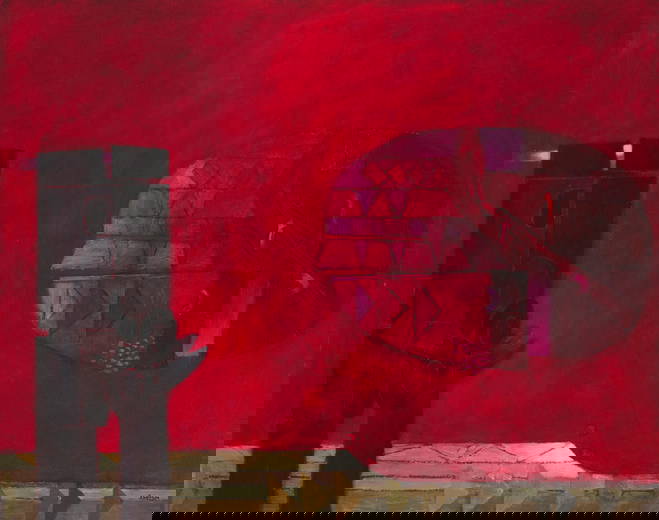Fernando de Szyszlo (1925-2017, Peruvian), "Sol Negro"