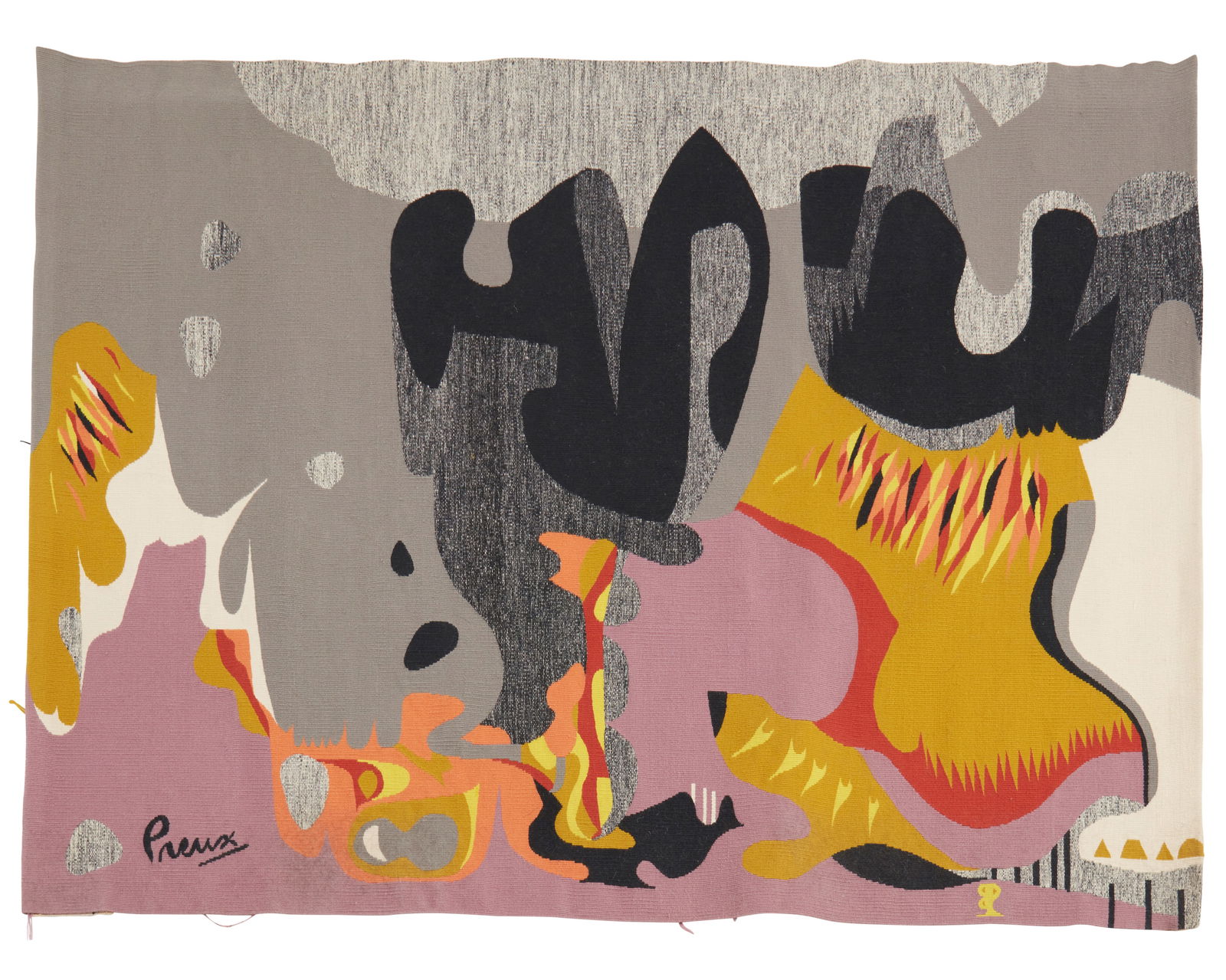 Pedro Pablo Preux (1932-2011, Mexican), "Y Volvio La Noche," August 1966 (1 of 6)